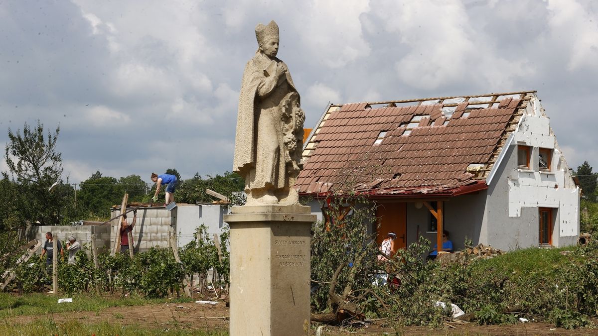 Il tornado in Moravia è stato il più tragico avvenuto in Europa negli ultimi 37 anni